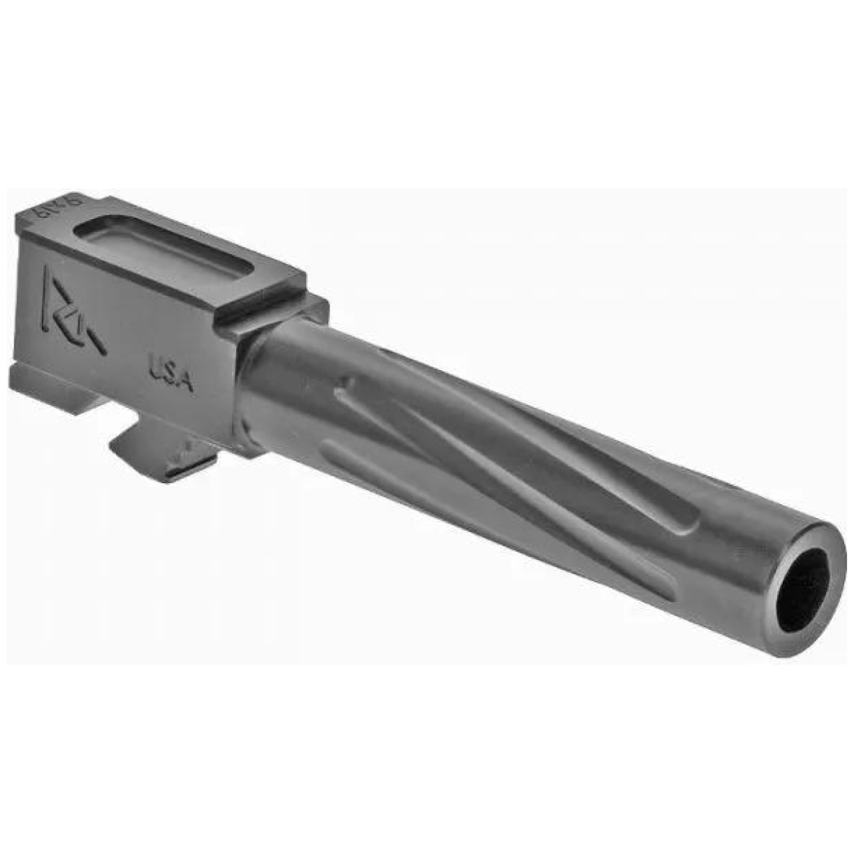 Qlra20g203d. Jpg - rival arms v1 stainless pvd barrel for glock model 19 gen5 - qlra20g203d