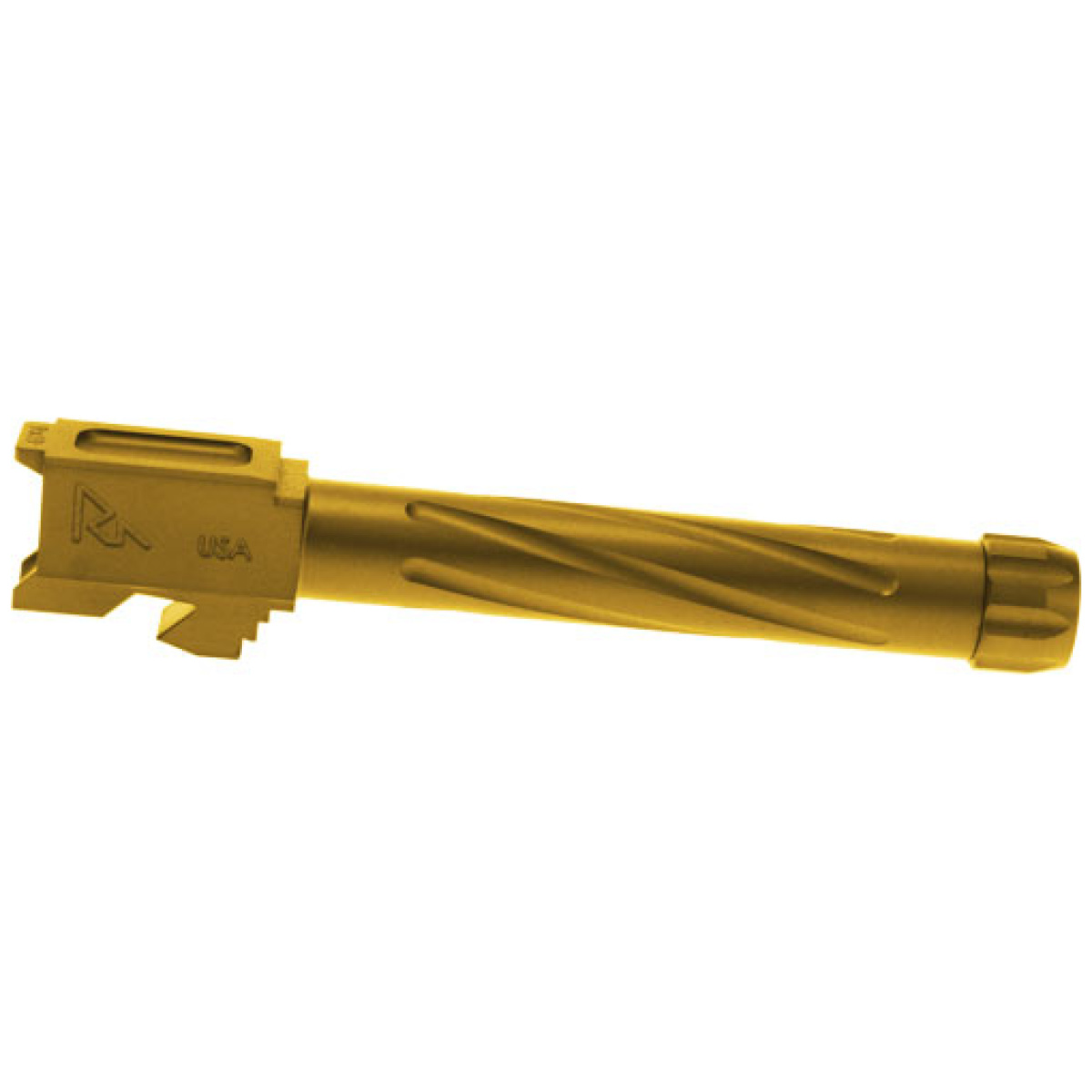 Ra20p002e. Jpg - rival arms barrel sig365 gold - threaded - ra20p002e