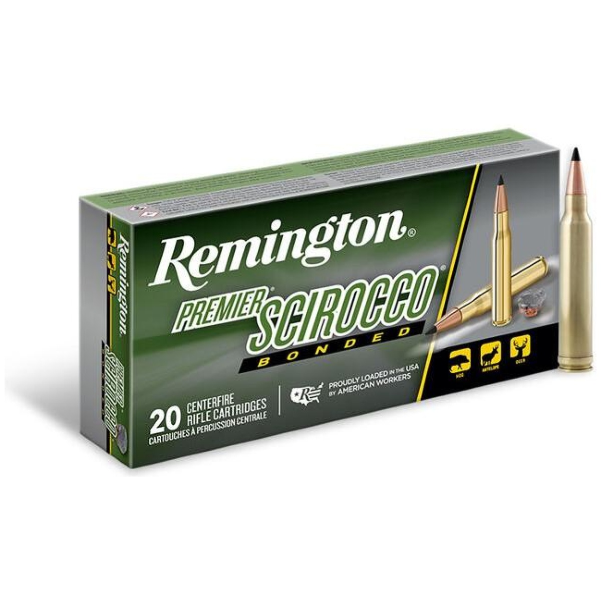 Rt29330-1. Jpg - remington premier scirocco rifle ammunition 300 win mag 180 gr pt 2960 fps 20/ct - rt29330 1