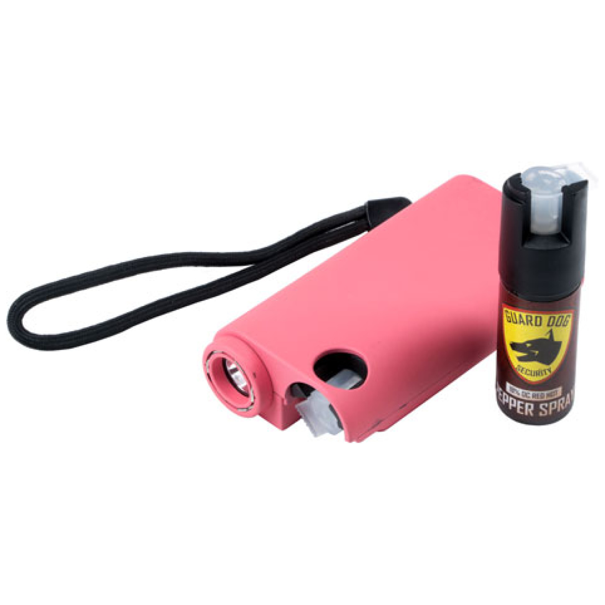 Sgpstlgdopk. Jpg - guard dog olympian 3-in-1 pink - stun gun/light/pepper spray - sgpstlgdopk