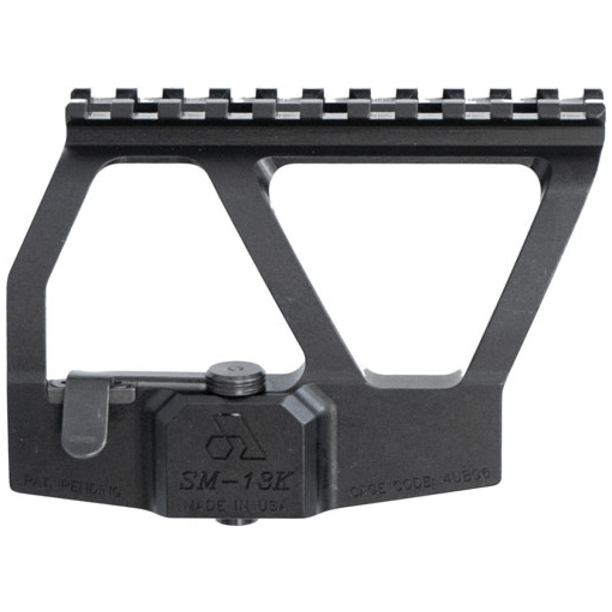 Sm13k. Jpg - arsenal scope mount sm-13k - 5" picatinny rail aks-74 black - sm13k