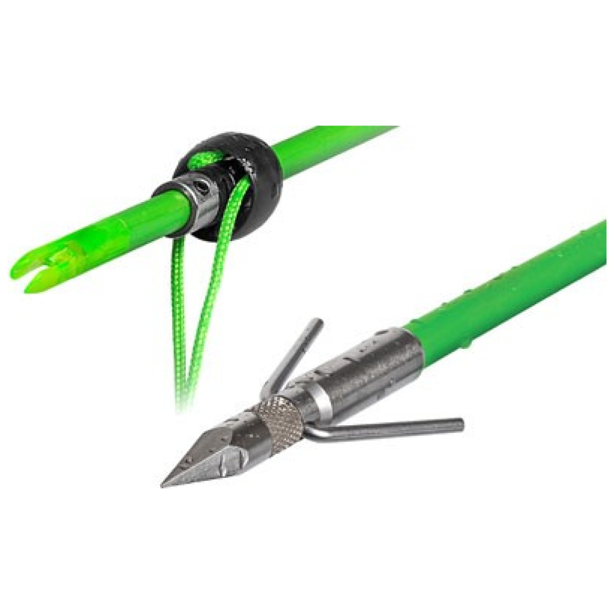 Tg140c1g_2. Jpg - truglo bowfishing speed shot - arrow w/std point & slide - tg140c1g 2