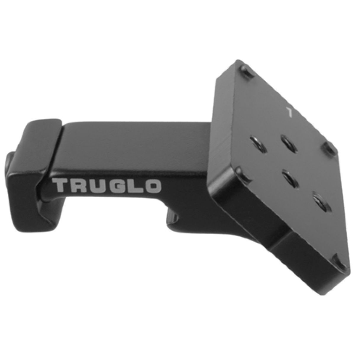 Tg8976b. Jpg - truglo picatinny riser mount - rds 45 deg universal length - tg8976b