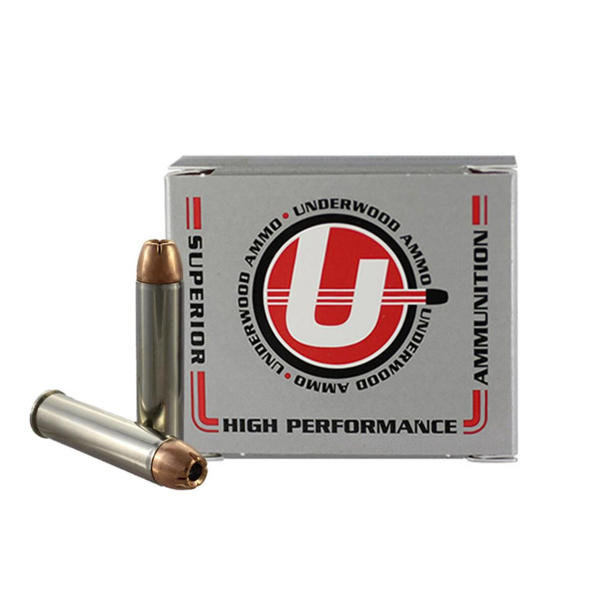 Ub344. Jpg - underwood ammo xtp handgun ammunition. 460 s&w mag 240gr jhp 2000 fps 20/ct - ub344