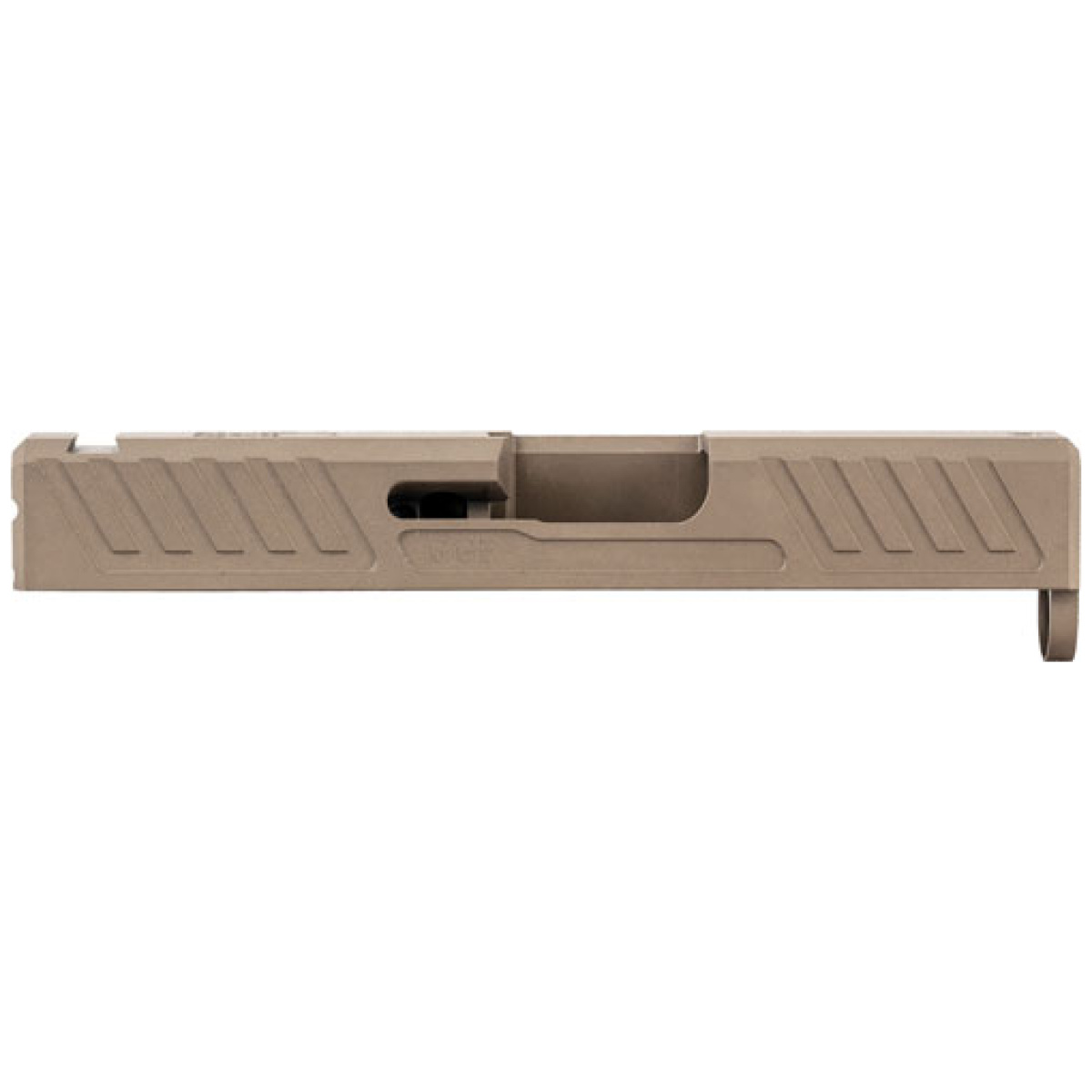 Zggpspg43v1fde. Jpg - grey ghost prec for glock 43 - slide v1 flat dark earth - zggpspg43v1fde