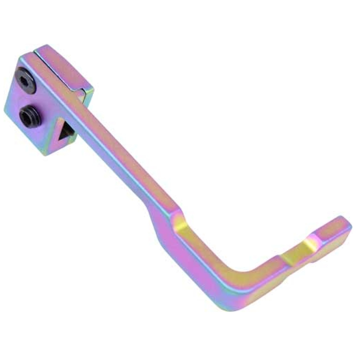 Zgtebrmrpvd. Jpg - guntec ar15 extended bolt - catch release rainbow pvd - zgtebrmrpvd