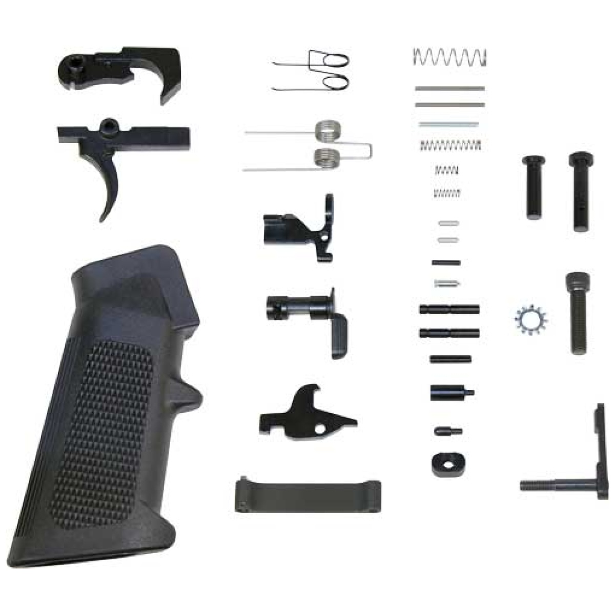 Zlpka2. Jpg - guntec complete lower parts - kit ar15 with a2 pistol grip - zlpka2