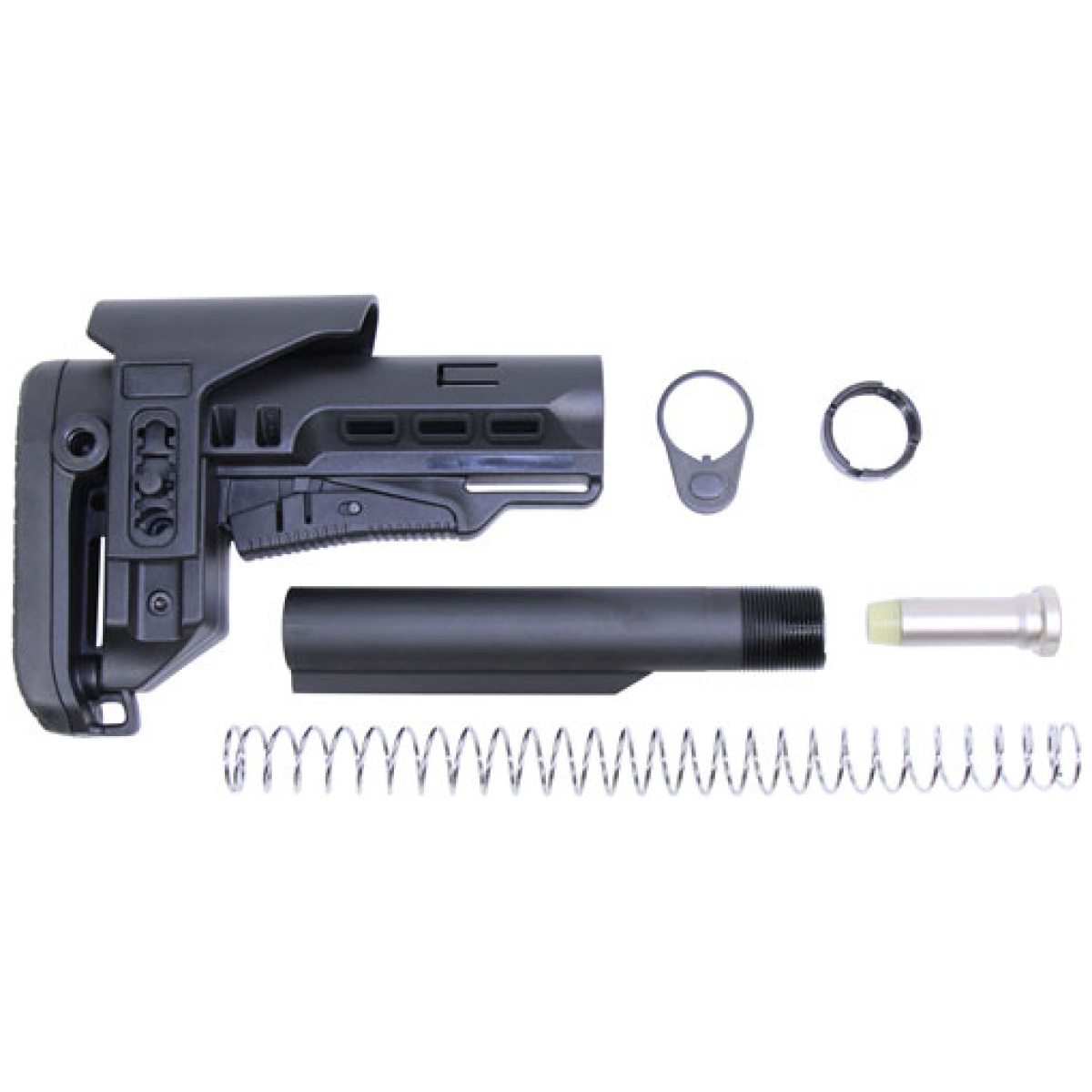 Zmcsr. Jpg - guntec multi cal collapsible - stock set w/adj cheek riser - zmcsr