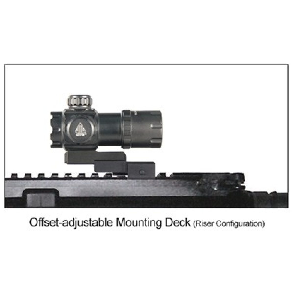 Ds3039w_riser-mount. Jpg - utg red dot 4. 0 moa dot 30mm - with integral qd mount - ds3039w riser mount