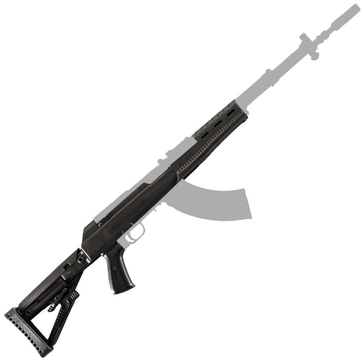 Elevate your sks with promag archangel opfor pistol grip stock - promag archangel opfor pistol grip conversion stock for sks - black polymer - promag archangel opfor pistol grip conversion stock for sks black polymer zmaasks right20 detail