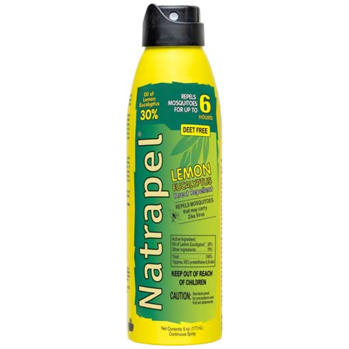 00066865. Jpg - arb natrapel 30% oil lemon - eucalyptus 6oz aerosol spray - 00066865