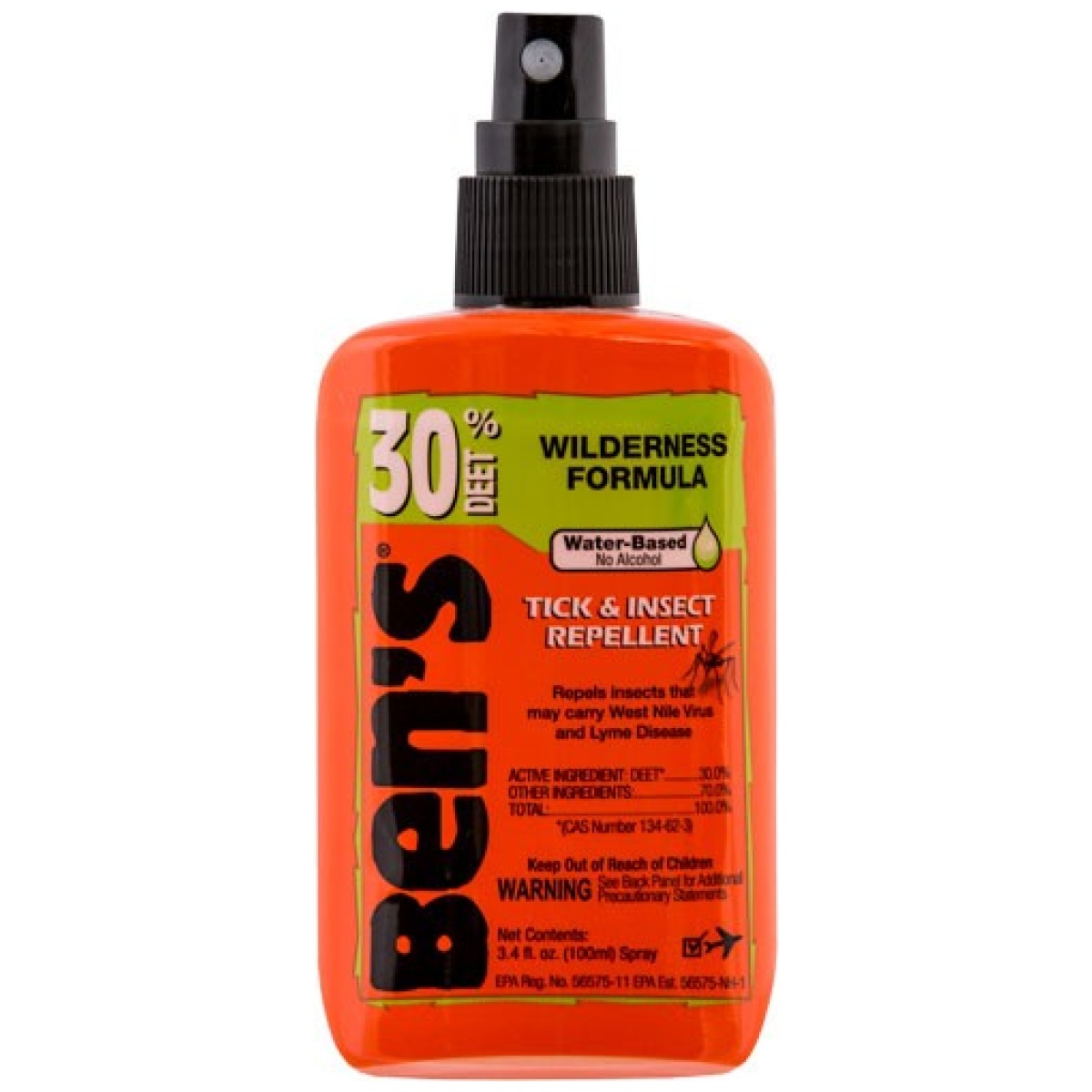 00067187. Jpg - arb ben's 30 insect repellent - 30% deet 3. 4oz pump (carded) - 00067187