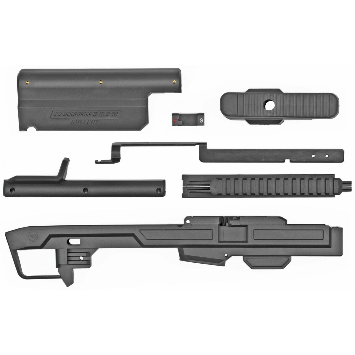 0007919_cz-scorpion-evo-3-bullpup-conversion-kit-black. Jpeg - cz scorpion evo 3 bullpup conversion kit black - 0007919 cz scorpion evo 3 bullpup conversion kit black