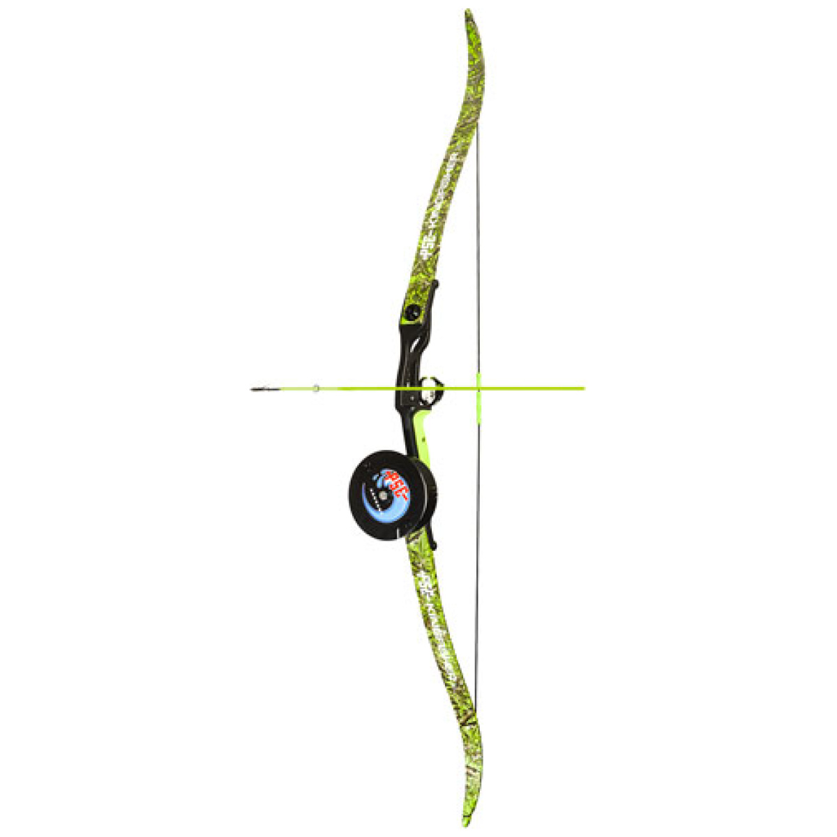 01316rgn5640_1. Jpg - pse bowfishing kit kingfisher - 56" 40# rh green dk'd - 01316rgn5640 1