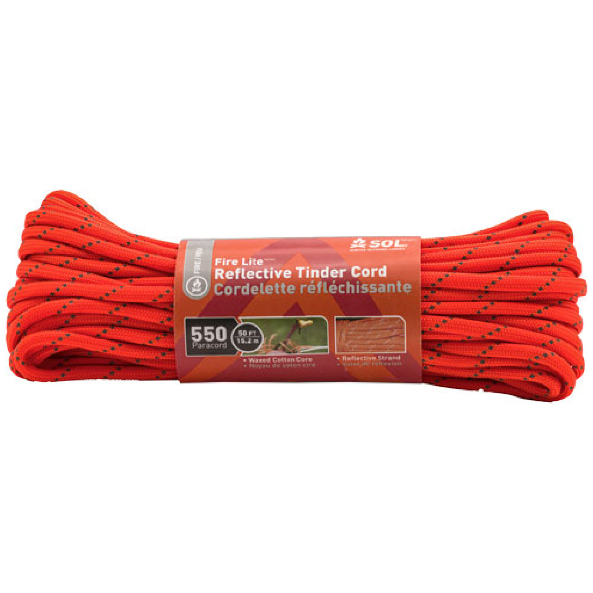 01401732. Jpg - arb sol fire lite reflective - tinder cord 50' poly 550 - 01401732