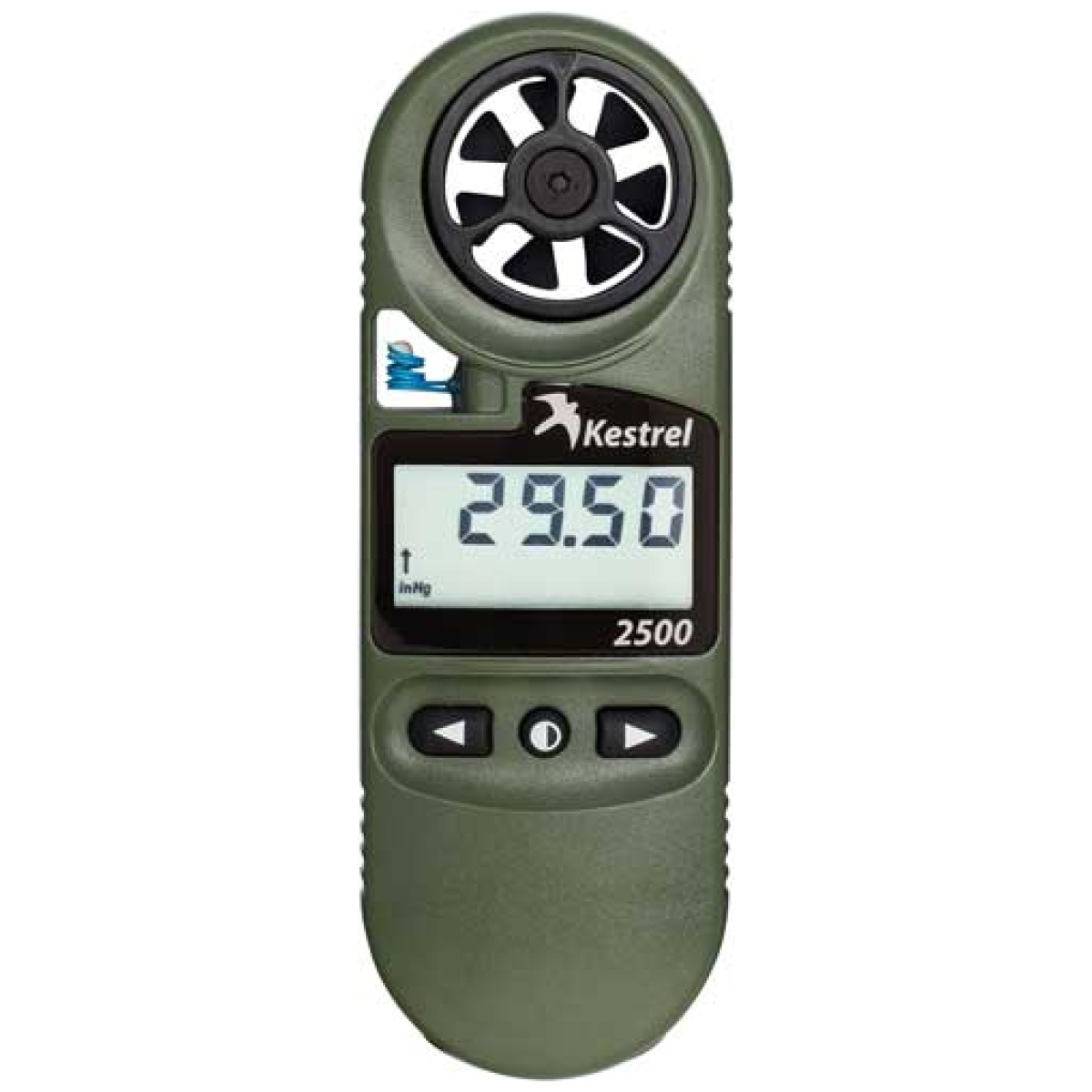 0825nv. Jpg - kestrel 2500nv weather meter - digital altimeter od green - 0825nv