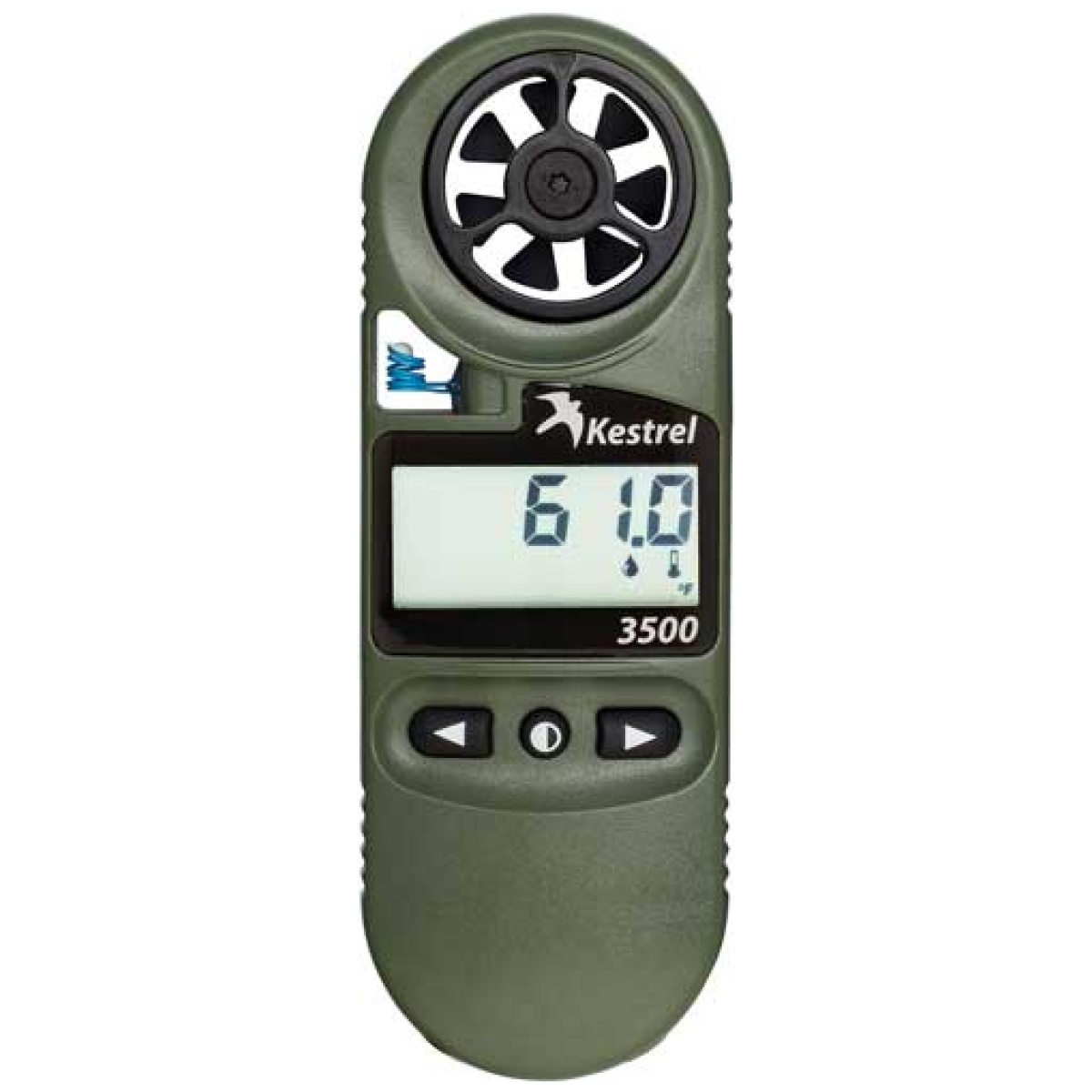 0835nv. Jpg - kestrel 3500nv weather meter - digital psychrometer od green - 0835nv