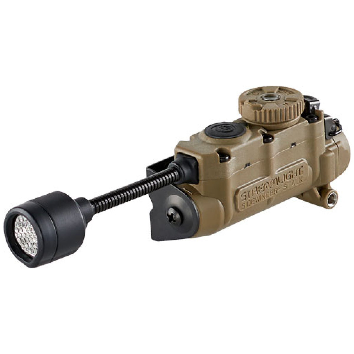 14306_1-1. Jpg - streamlight sidewinder stalk - w/ helmet clip coyote boxed - 14306 1 1