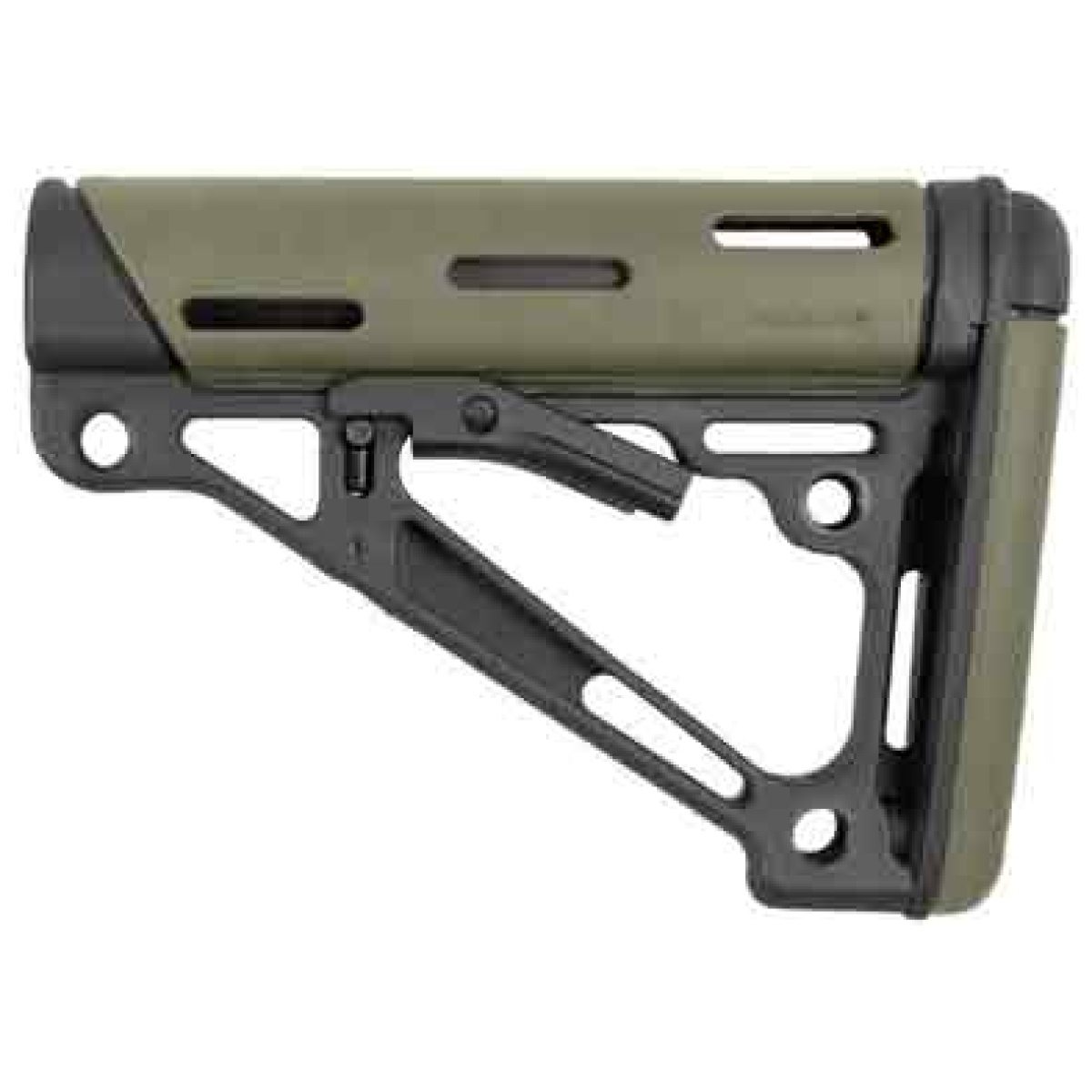 15250. Jpg - hogue ar-15 collapsible stock - od green rubber commercial - 15250