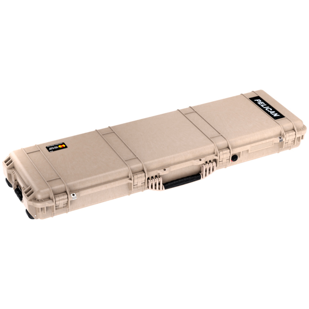 1750tn_1. Jpg - pelican 1750 case w/ wheels - 3 pc foam fits 48" guns tan - 1750tn 1