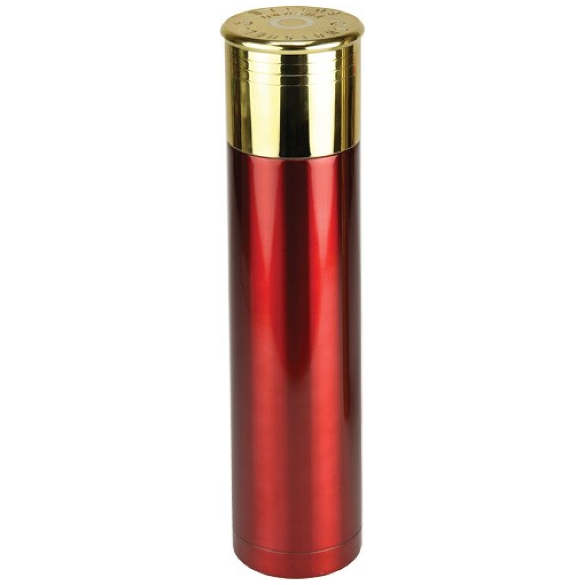 2013_cap-on. Jpg - rivers edge vacuum bottle - shotshell 1000ml red - 2013 cap on