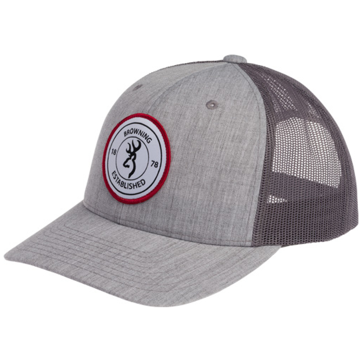 308664691. Jpg - browning cap scout logo heathr - gray w/circle patch logo adj - 308664691