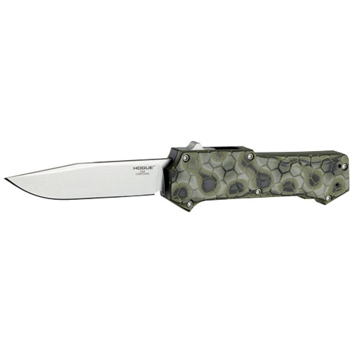 34038h. Jpg - hogue compound 3. 5" otf auto - g-10 frame g-mascus green - 34038h