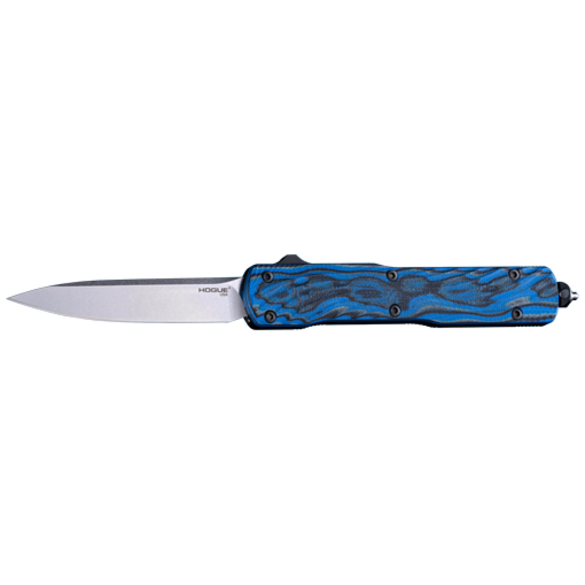 34873. Jpg - hogue counterstrike auto 3. 35" - otf drop point g10 cover blue - 34873