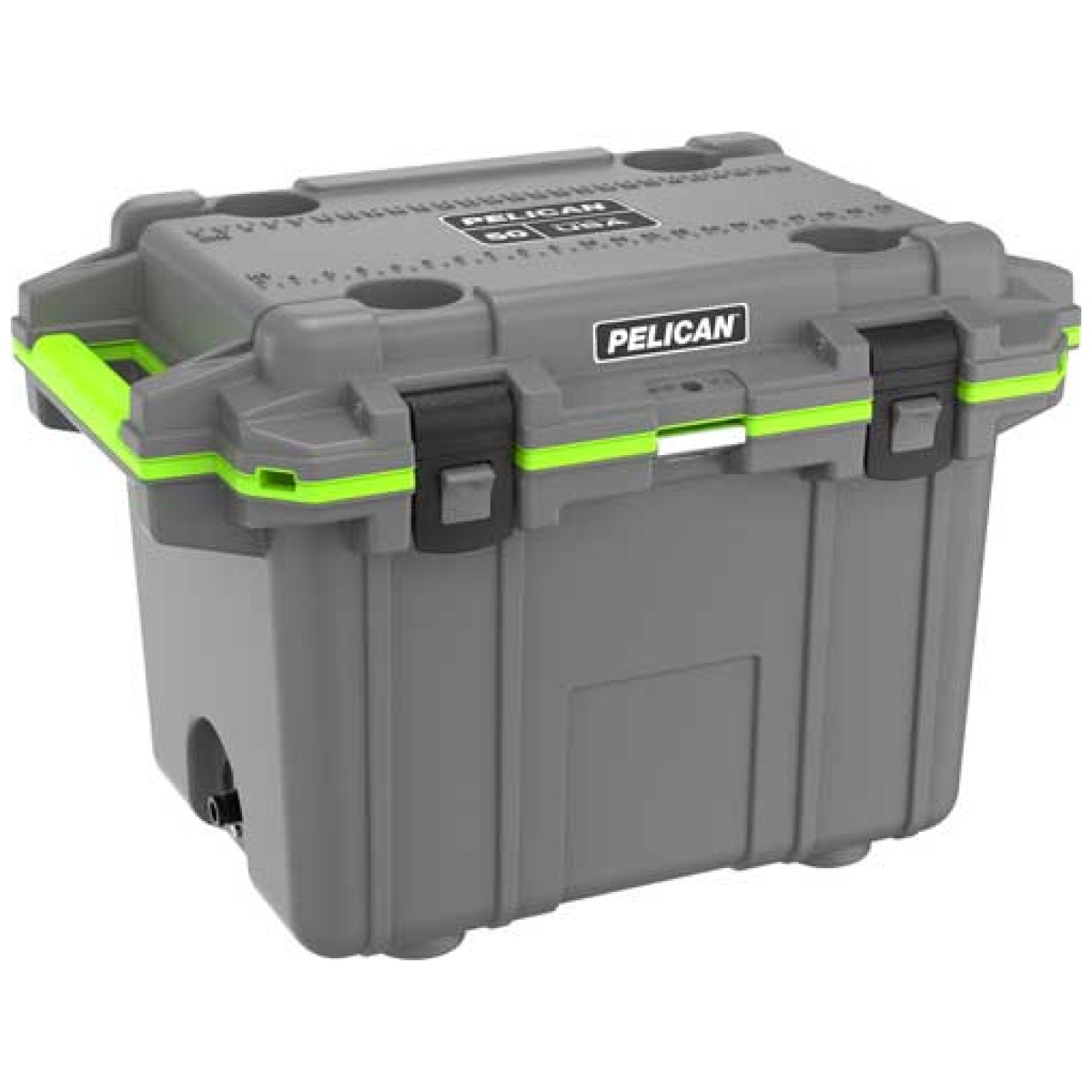 50q1dkgryegrn_1. Jpg - pelican coolers im 50 quart - elite dark gray/green - 50q1dkgryegrn 1