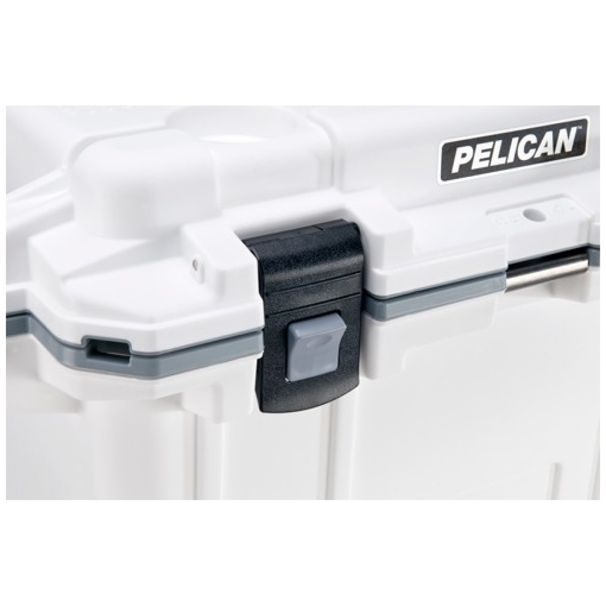 50qt1whtgry_latch. Jpg - pelican coolers im 50 quart - elite white/gray - 50qt1whtgry latch