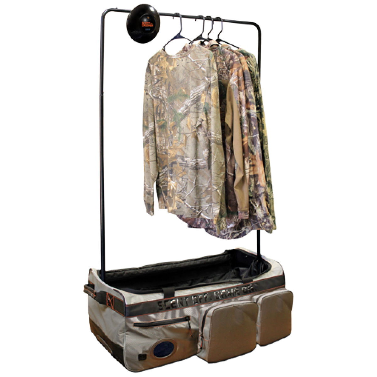 59359ccl. Jpg - scentcrusher covert closet w/ - roller bag & halo generator - 59359ccl