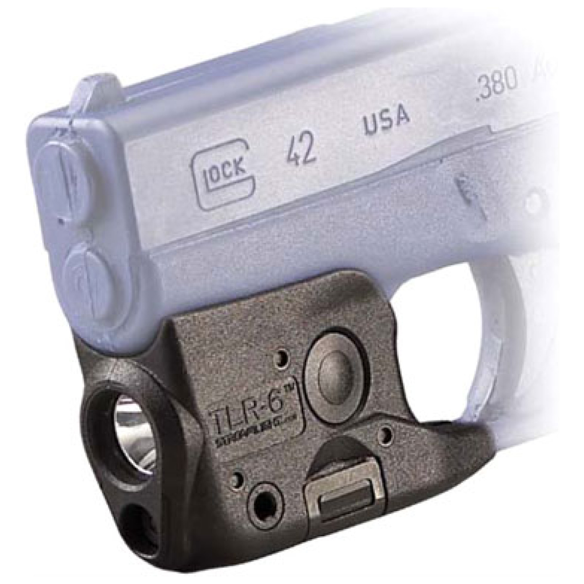 69270. Jpg - streamlight tlr-6 light/laser - led/red laser for glock 42 - 69270