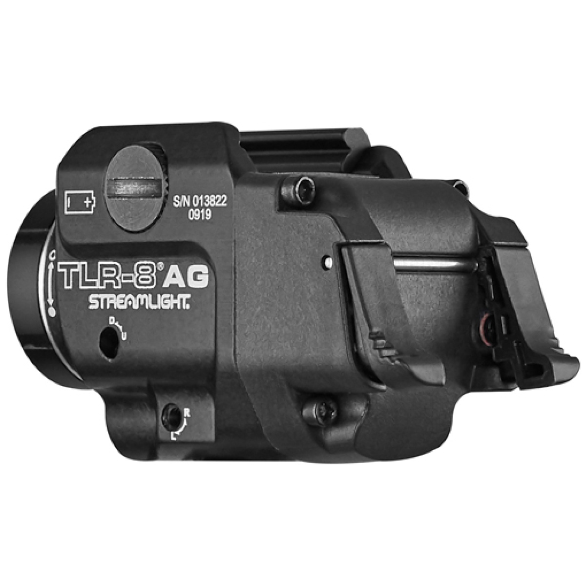 69434_back. Jpg - streamlight tlr-8ag flex green - laser c4 led light & railmount - 69434 back