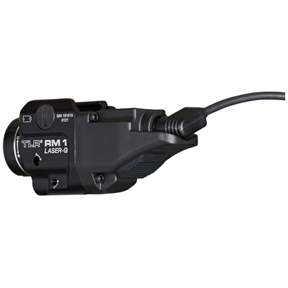 69443_rear. Jpg - streamlight tlr rm 1 led green - laser rail mount/remote switch - 69443 rear