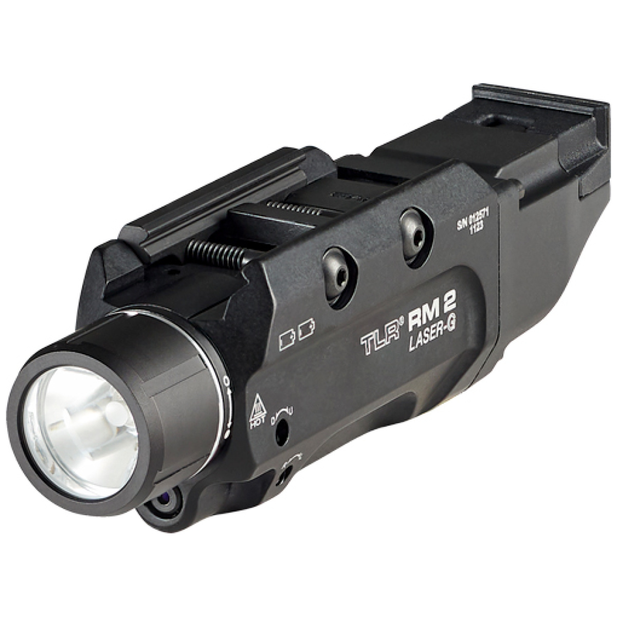 69454. Jpg - streamlight tlr rm 2 laser-g - led light rail mount black - 69454