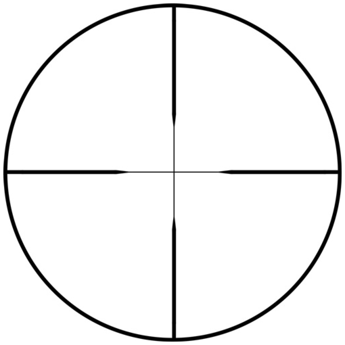 7264k_reticle. Jpg - konus scope konuspro 3-9x40 - duplex matte - 7264k reticle