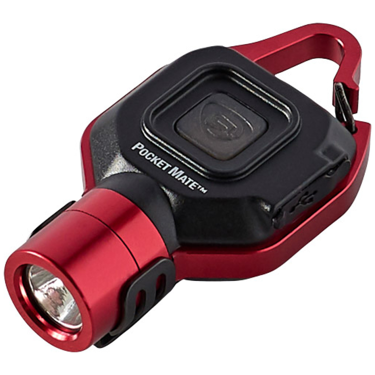 73301. Jpg - streamlight pocket mate usb - edc light w/pocket clip red - 73301