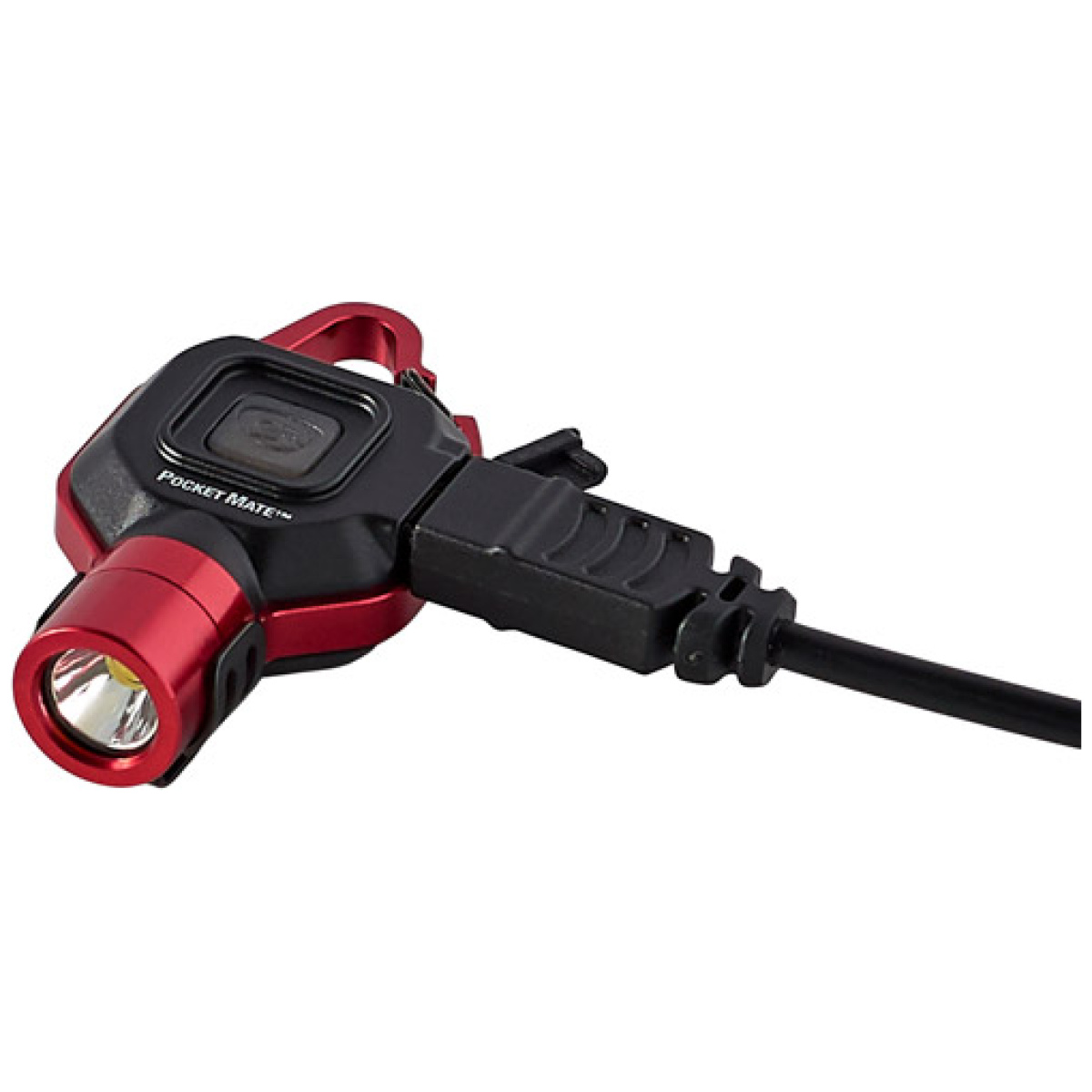 73301_charging. Jpg - streamlight pocket mate usb - edc light w/pocket clip red - 73301 charging