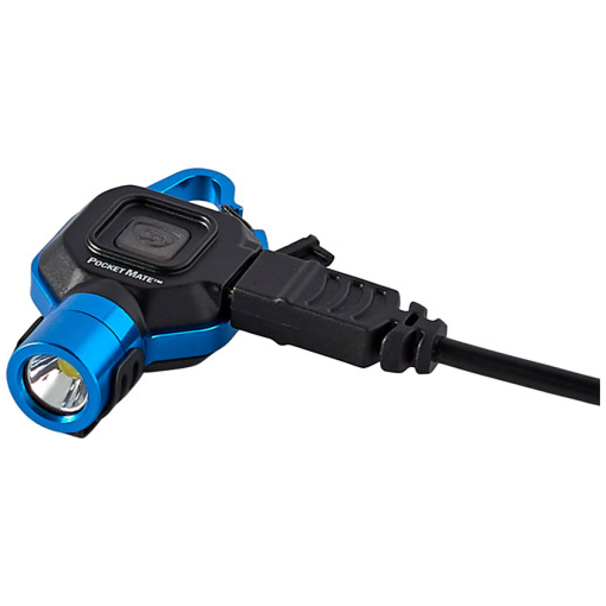 73302_charging. Jpg - streamlight pocket mate usb - edc light w/pocket clip blue - 73302 charging