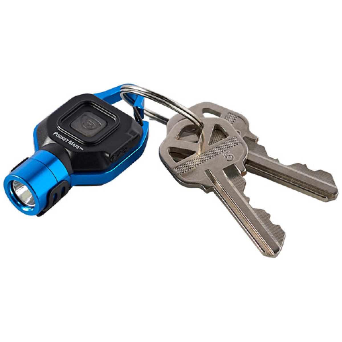 73302_keys. Jpg - streamlight pocket mate usb - edc light w/pocket clip blue - 73302 keys