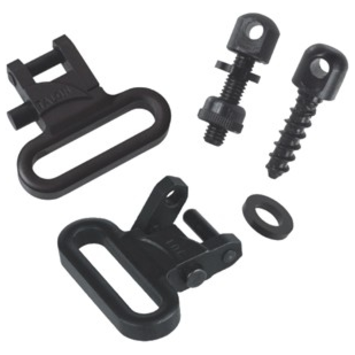 79410t. Jpg - toc talon 1" swivels & screw - set quick release steel black - 79410t