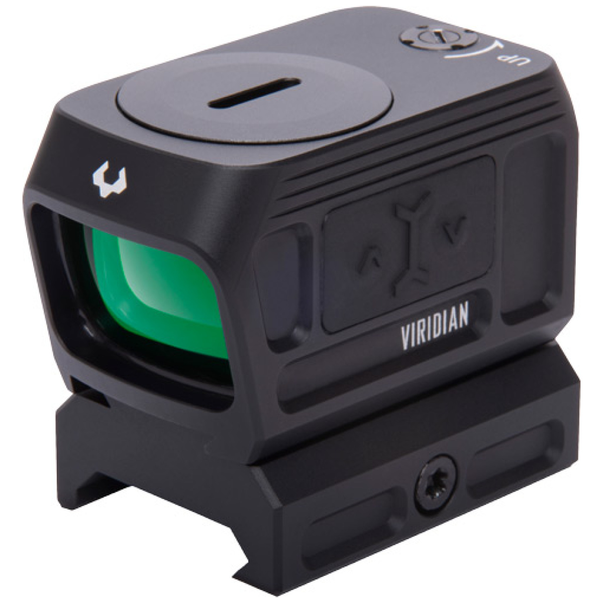 9810059_frt-left. Jpg - viridian reflex sight rfx45 - 5moa green dot low pic mount - 9810059 frt left