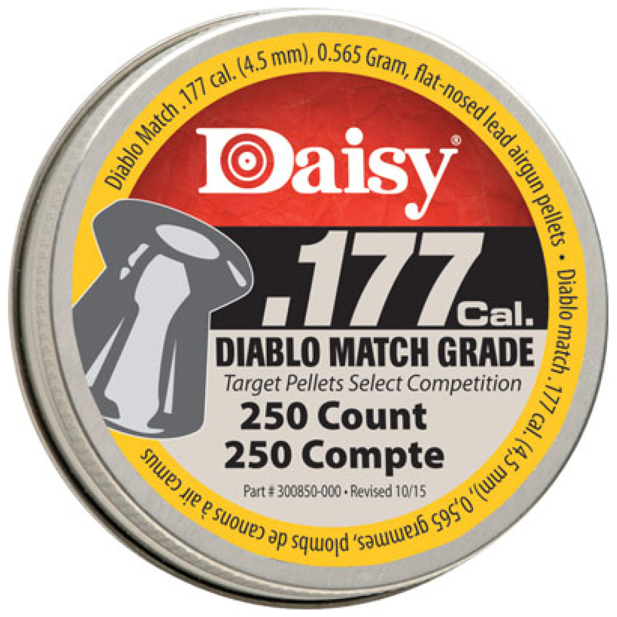 985357_1. Jpg - daisy match. 177 pellet - 250-count 10-pack case - 985357 1