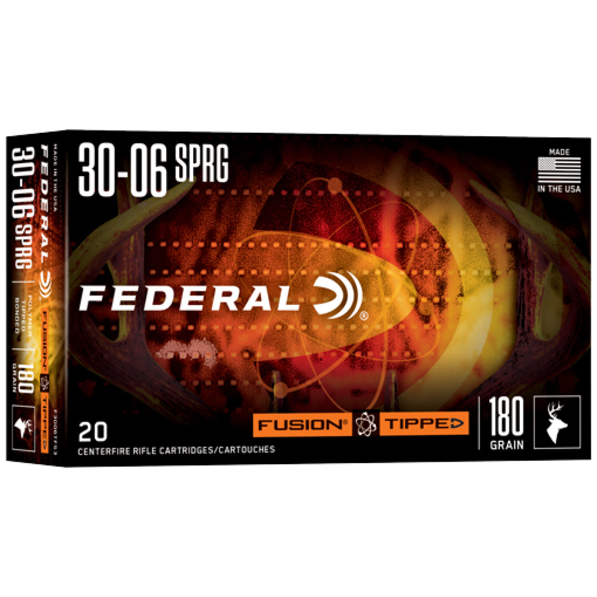 Af3006tfs3. Jpg - federal fusion 30-06 180gr - tipped fusion 20rd 10bx/cs - af3006tfs3