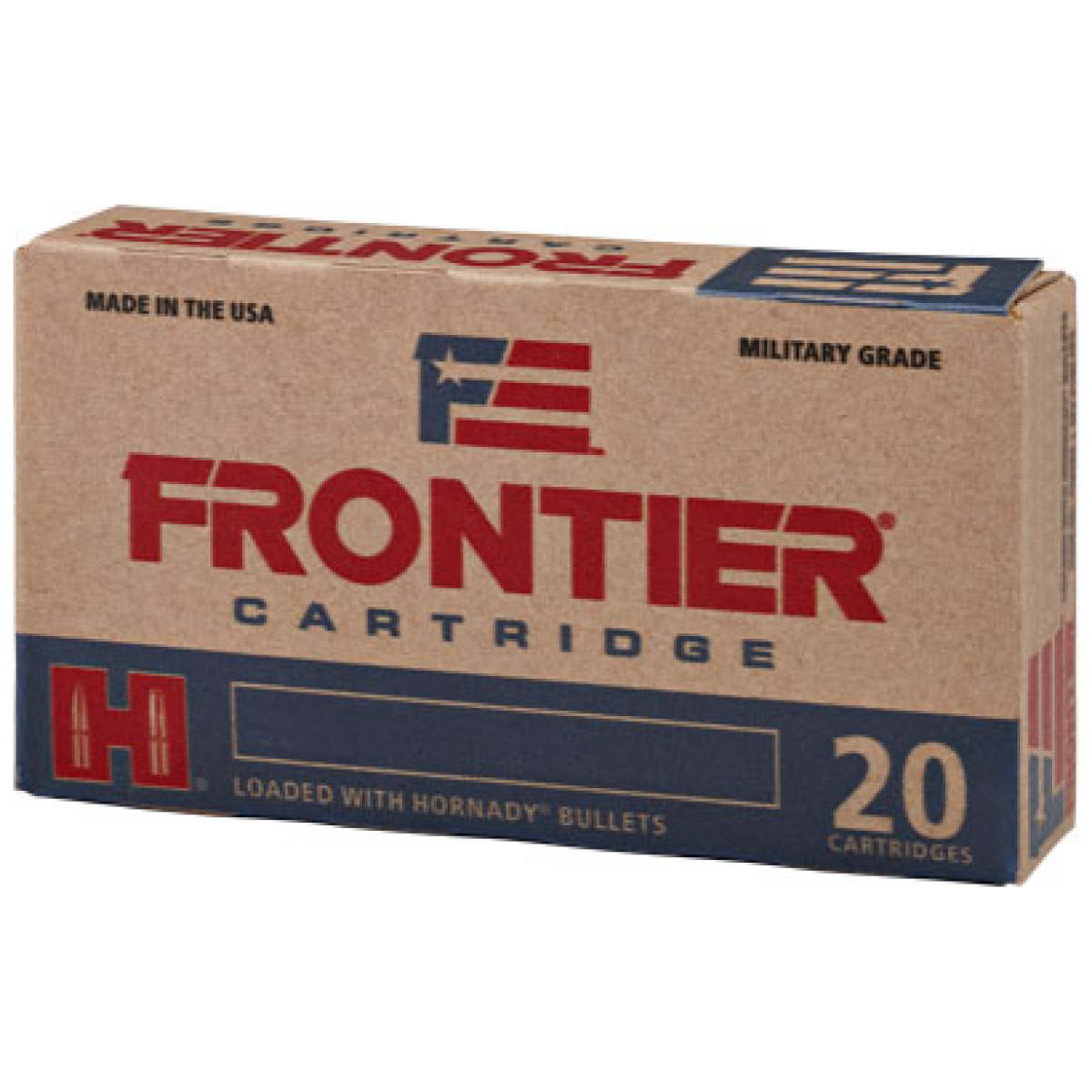 Afr100. Jpg - frontier 223 rem 55gr fmj - 20rd 25bx/cs - afr100