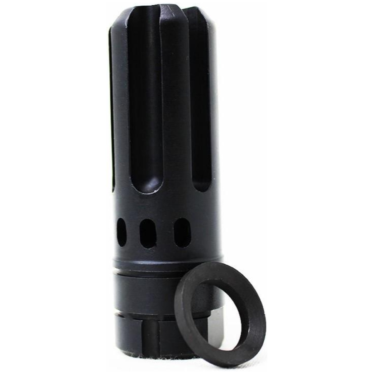 Amg2k031a005op. Jpg - anderson manufacturing ar15 3 prong flash hider 5. 56 1/2-28 - amg2k031a005op