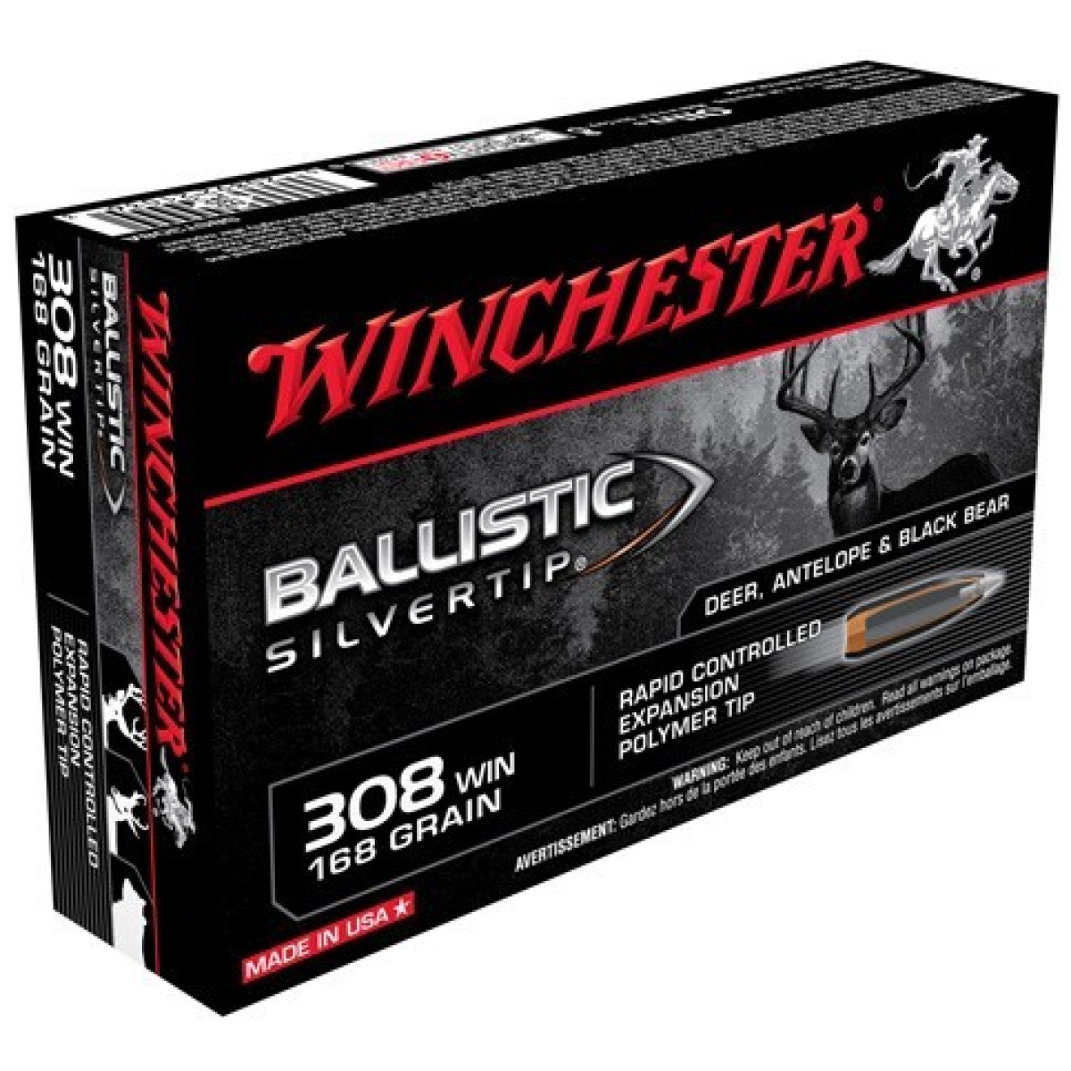 Asbst308a_1_2. Jpg - winchester supreme 308 win - 168gr silvertip 20rd 10bx/cs - asbst308a 1 2