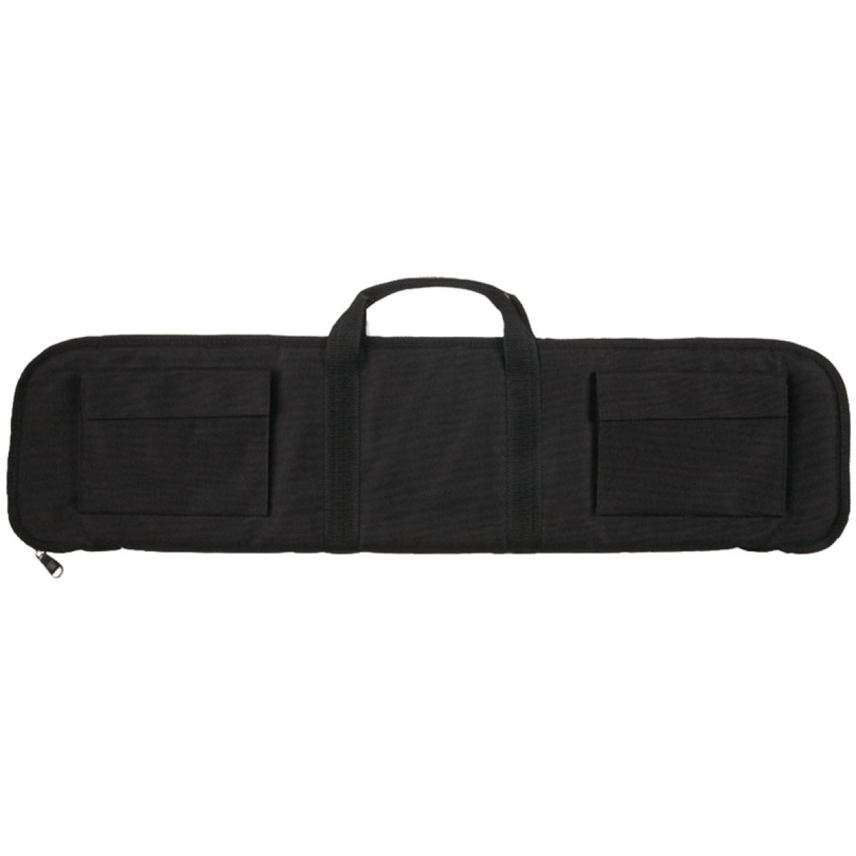 Bd49248. Jpg - bulldog tactical shotgun case - 48" black 2 external pockets - bd49248