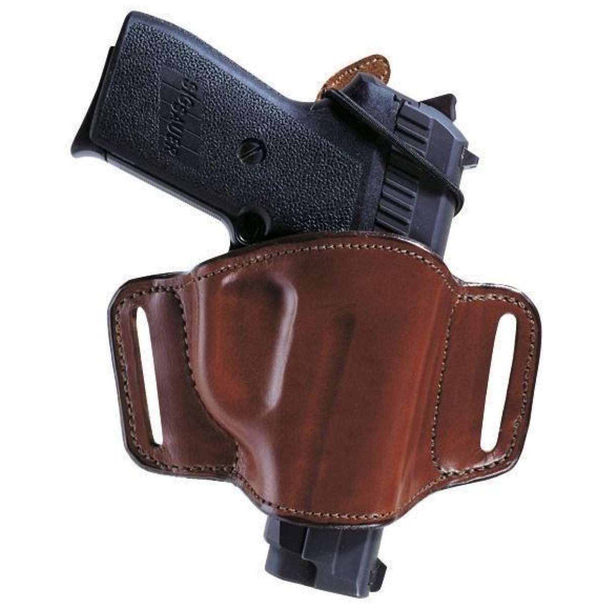 Bi19255. Jpg - bianchi model 105 minimalist with slots for glock 17 19 20 21 left hand plain tan - bi19255