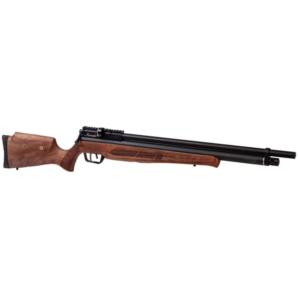 Bp2264rw_angle. Jpg - benjamin pcp marauder regulate -. 22 air rifle wood stock - bp2264rw angle